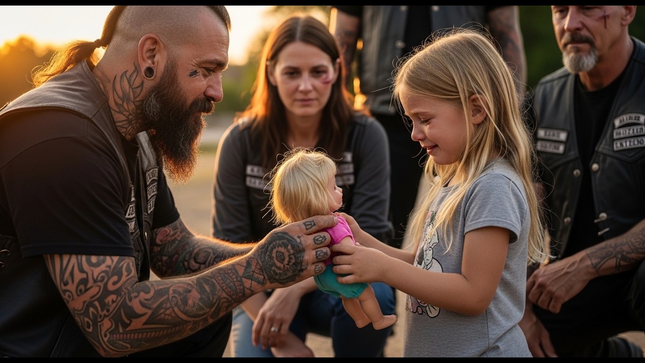 “Rompieron mi juguete y golpearon a mi mamá lloró la niña— Entonces los motociclistas #méxico#nina