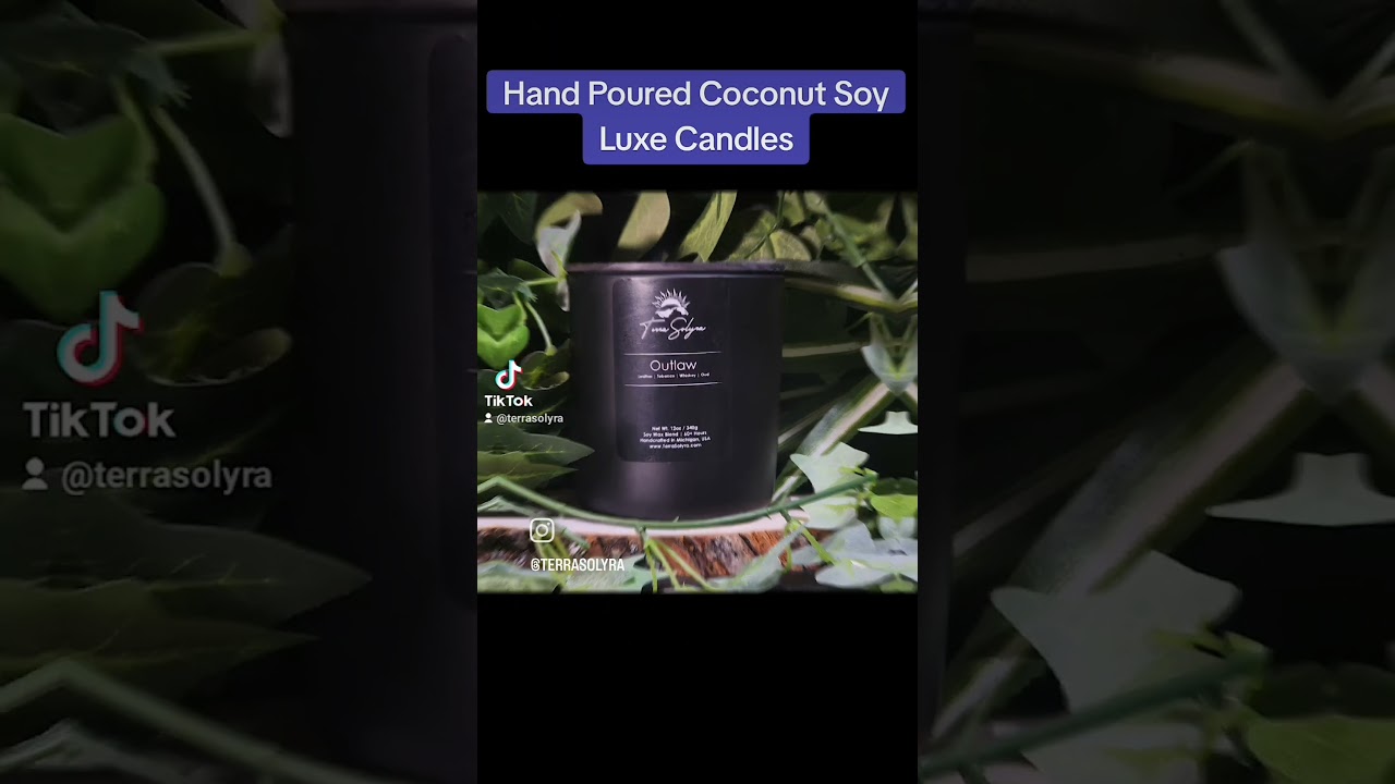 Hey everybody, check out a couple of our Michigan made products! #terrasolyra #candles #michigan