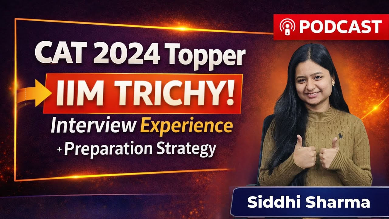 97,27% на CAT 2024 🔥 Стратегия подготовки к собеседованию в IIM Trichy от Сиддхи Шармы | Лучшая в...