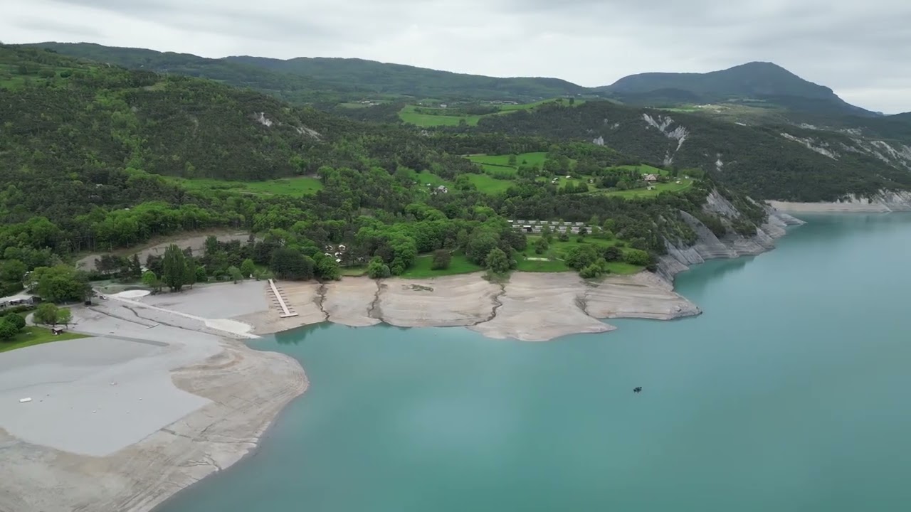 Camping Huttopia, cascade de Costeplane, Serre Ponçon mai 2025