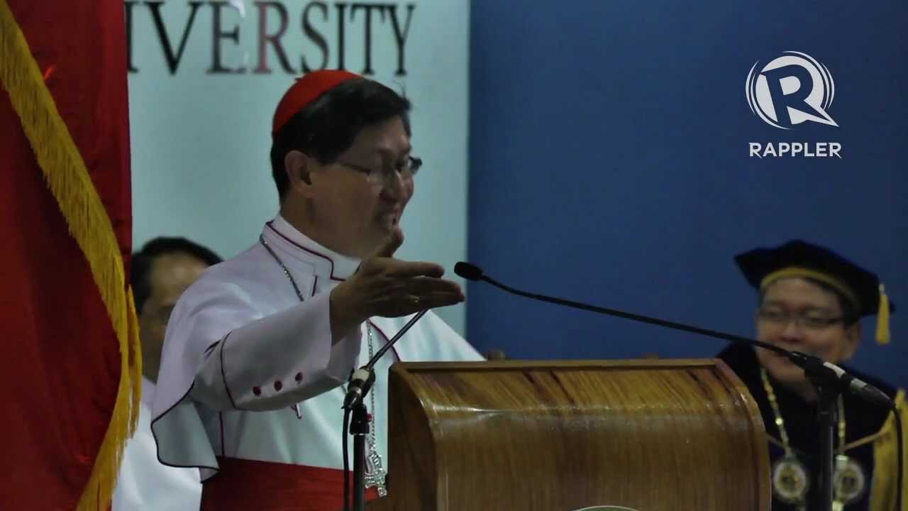 Tagle's 2013 Ateneo address (Part 1 of 4)