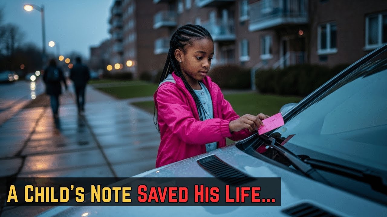 A Little Girl Left a Note on a  Car—Not Knowing It Belonged to the Billionaire CEO Himself.