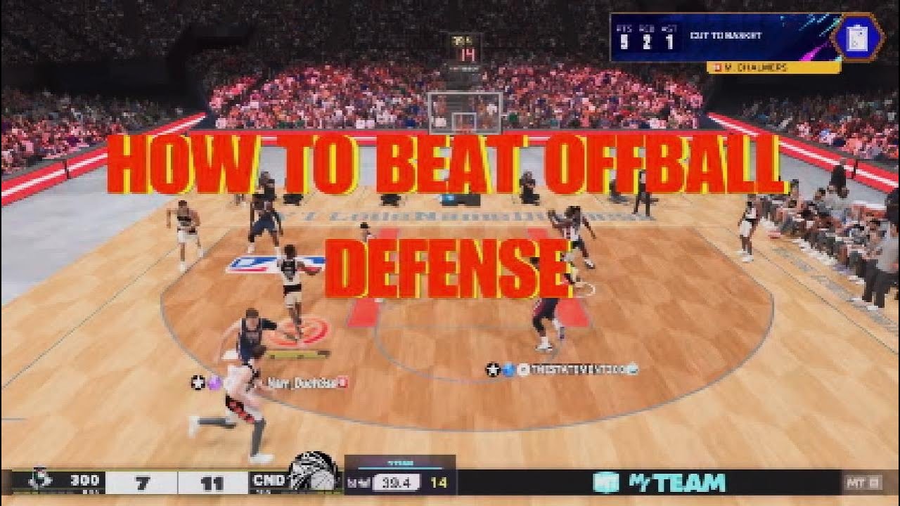 HOW TO BEAT OFFBALL DEFENSE | NBA 2K25 MyTeam #NBA2K