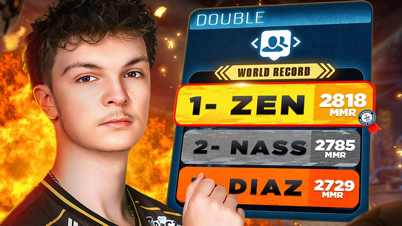 I REACHED 2818 MMR IN RANKED 2V2 ?!! | ZEN