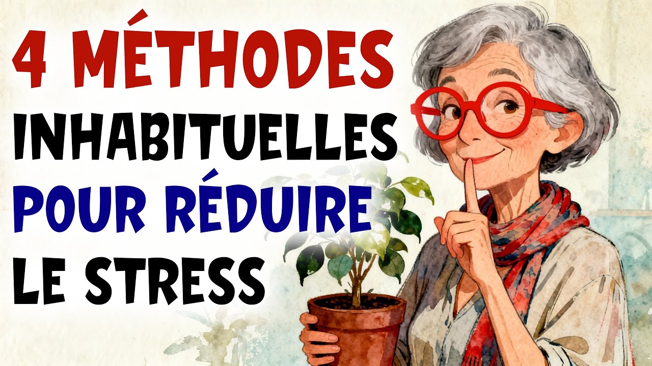 4 méthodes inhabituelles pour réduire le stress qui fonctionnent vraiment