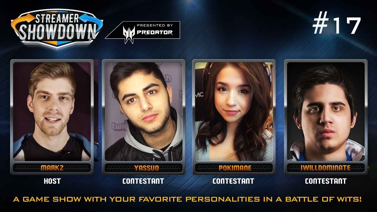 Streamer Showdown #17 - LoL Edition (feat. Pokimane, Yassuo, IWillDominate, & MarkZ)