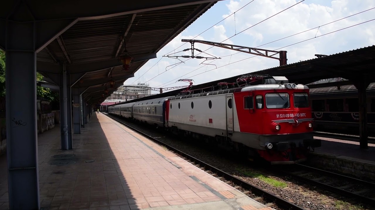 🇷🇴 CFR 410 008-3 | InterRegioNight/D 346 &bdquo;Dacia&rdquo; | București Nord  04.07.2023