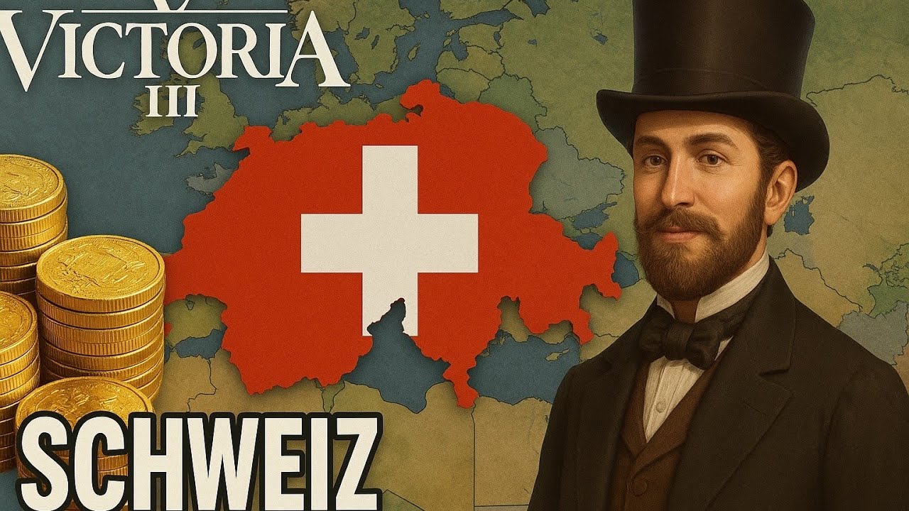 Victoria 3 - Schweiz #01 Ausgangslage für die Europa Eroberung! [Deutsch]
