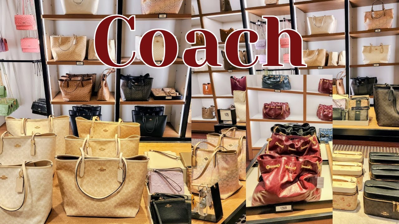 В аутлете Coach сумки, сумки через плечо и кошельки продаются по цене до 199 долларов в честь Дня...