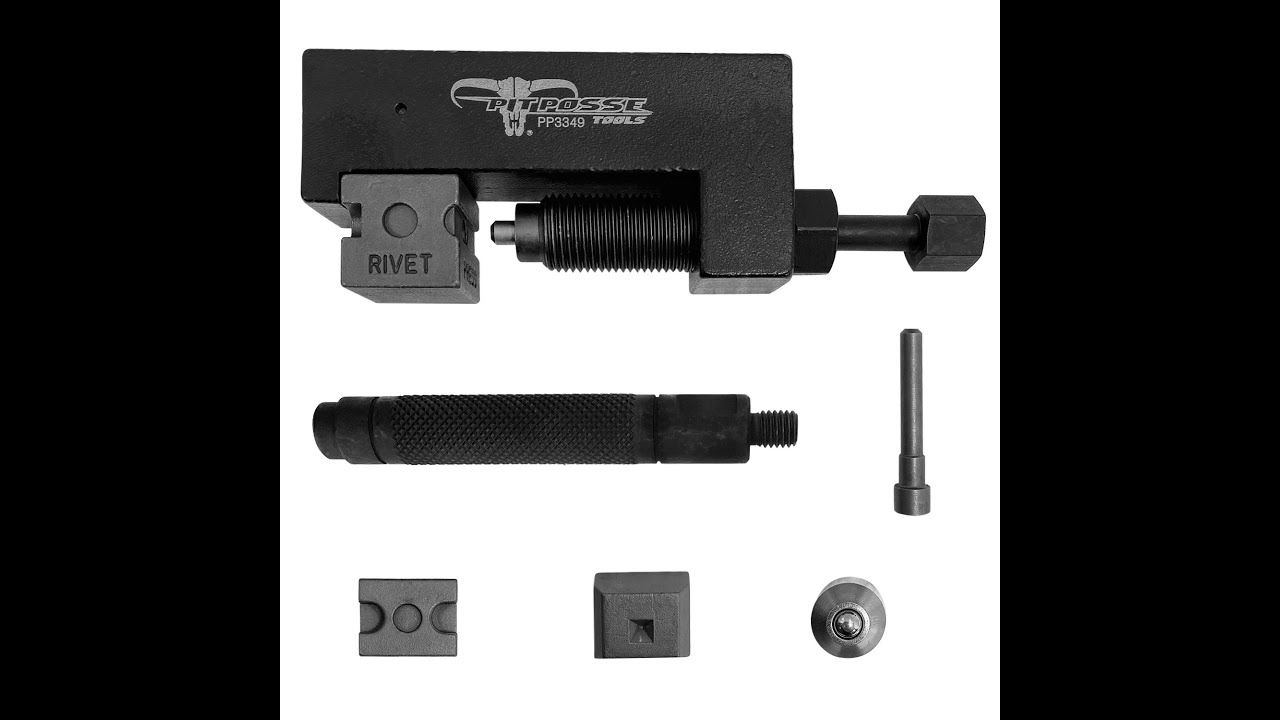 Pit Posse  PP3349 Heavy Duty Chain Cutter And Riveting Tool -New Version