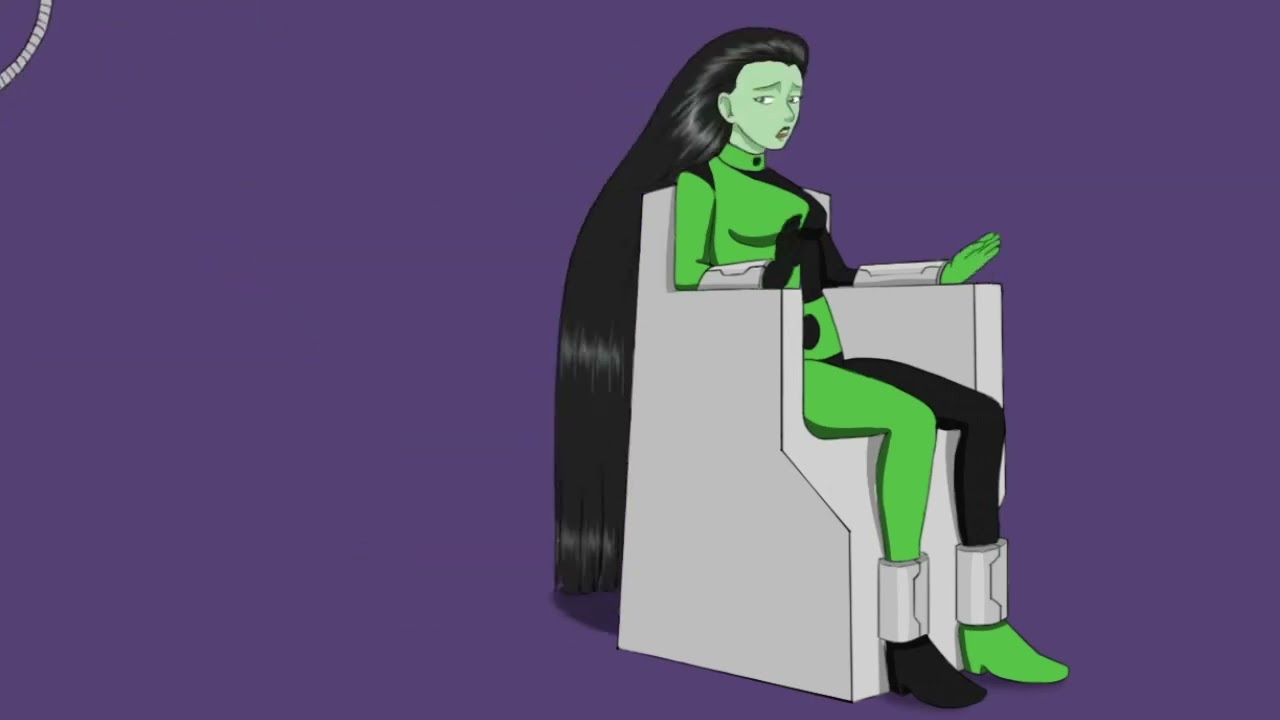 Shego’s Hair is Pulled Slowly for 5 Minutes