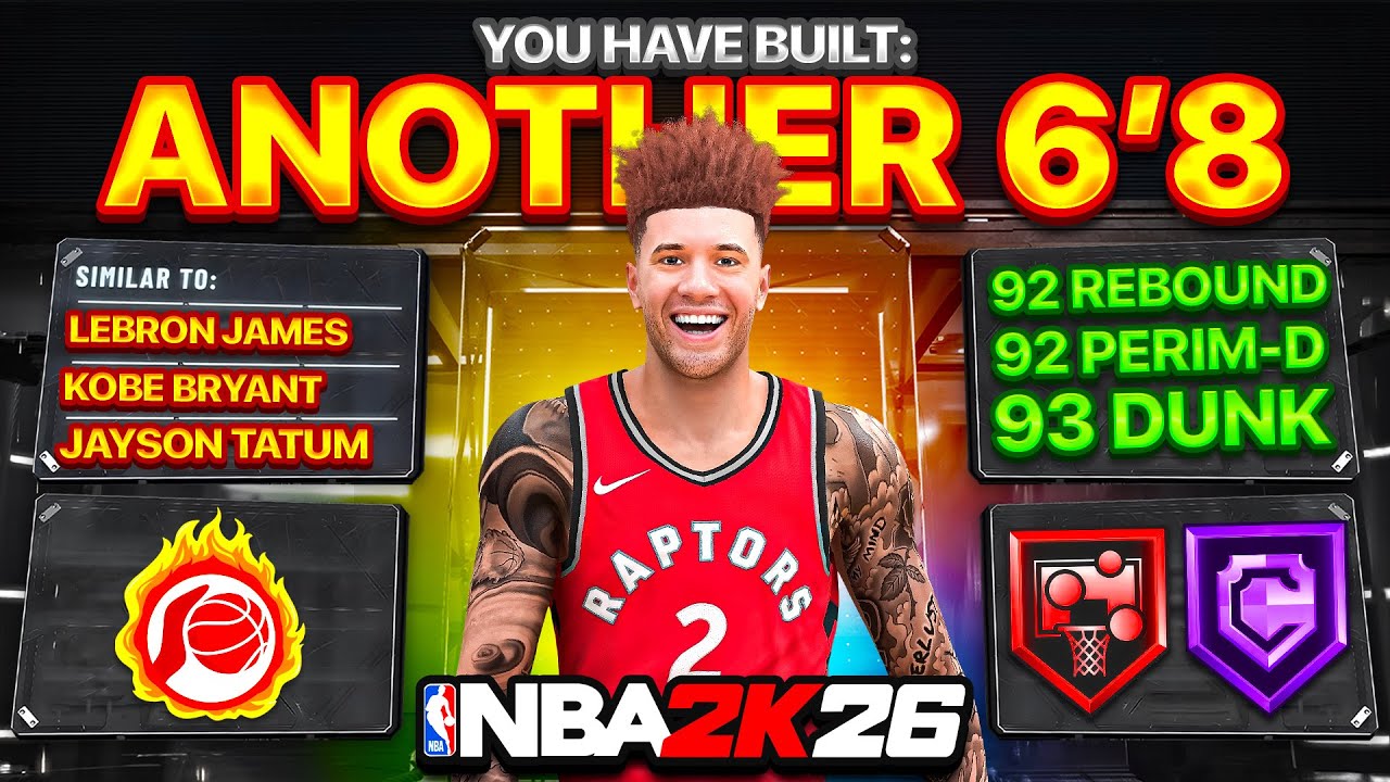Я СДЕЛАЛ ЕЩЕ ОДИН 6'8 СЛЭШЕР-БИЛД В NBA 2K26..