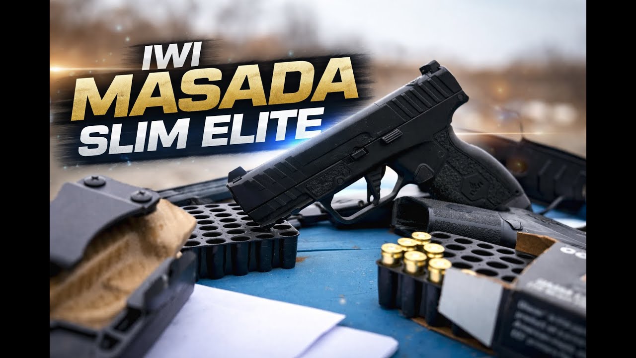 Пистолет IWI Masada Slim Elite | Надежный и удобный пистолет для скрытого ношения!