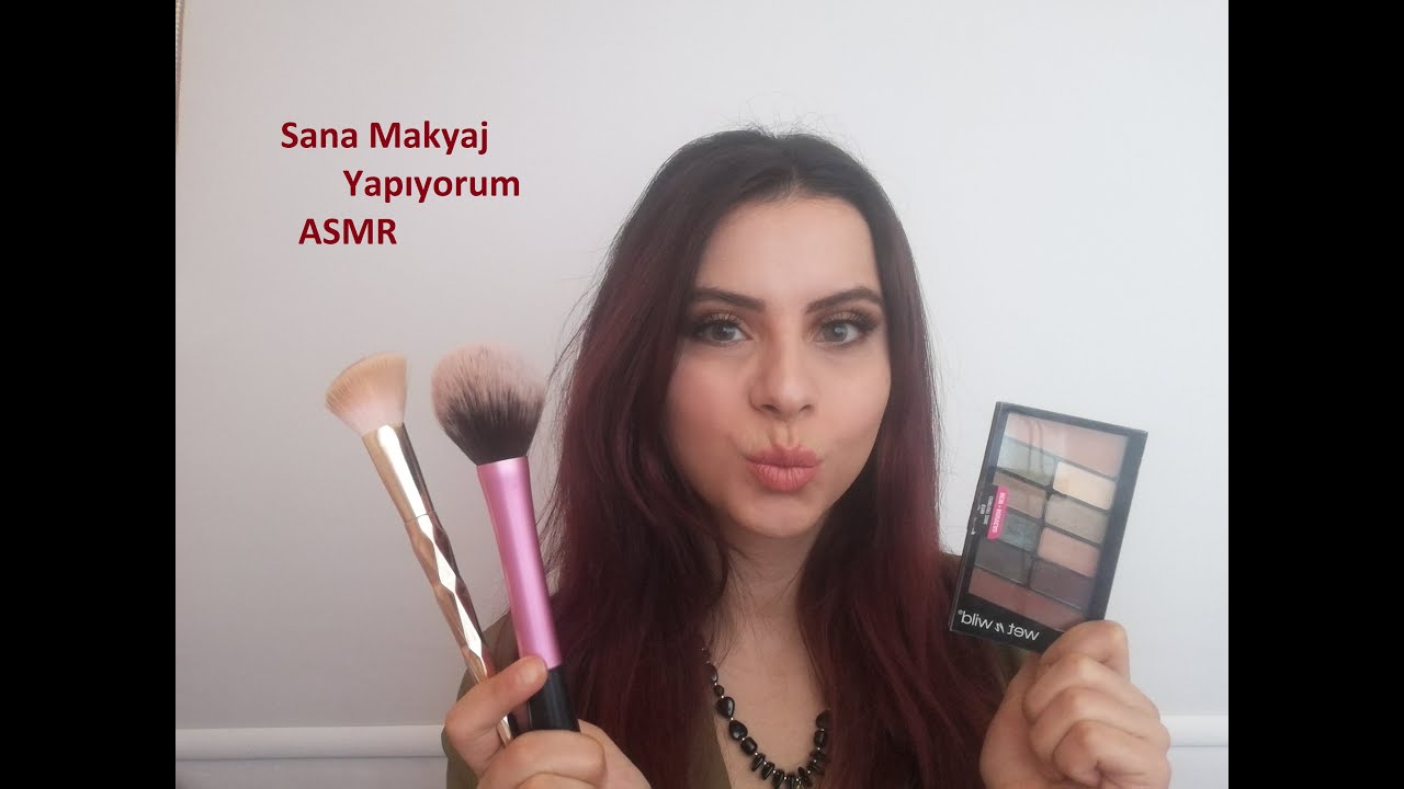 Sana Makyaj Yapıyorum Türkçe ASMR / Doing Your Makeup ASMR