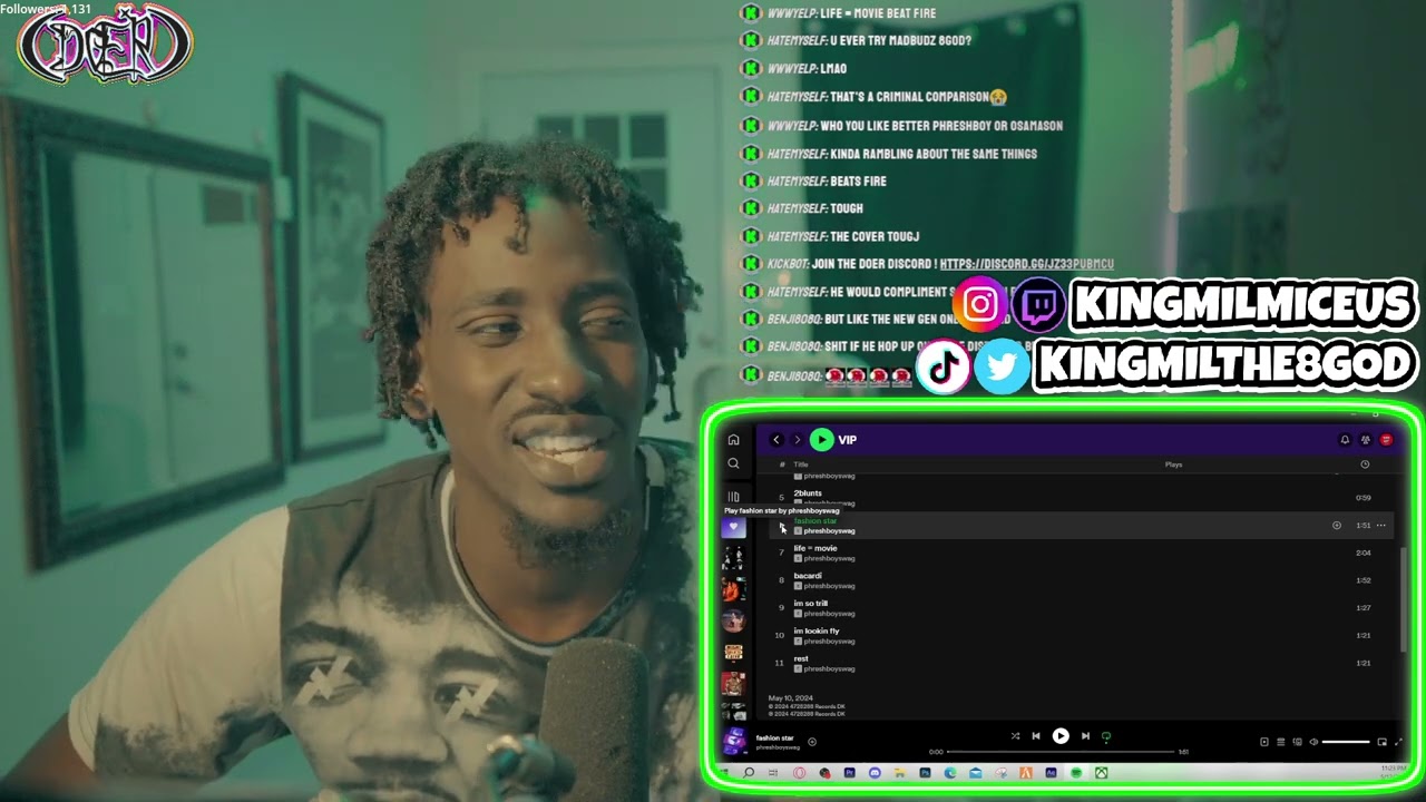 The 8 God Reacts to: PhreshBoySwag - VIP (Album)