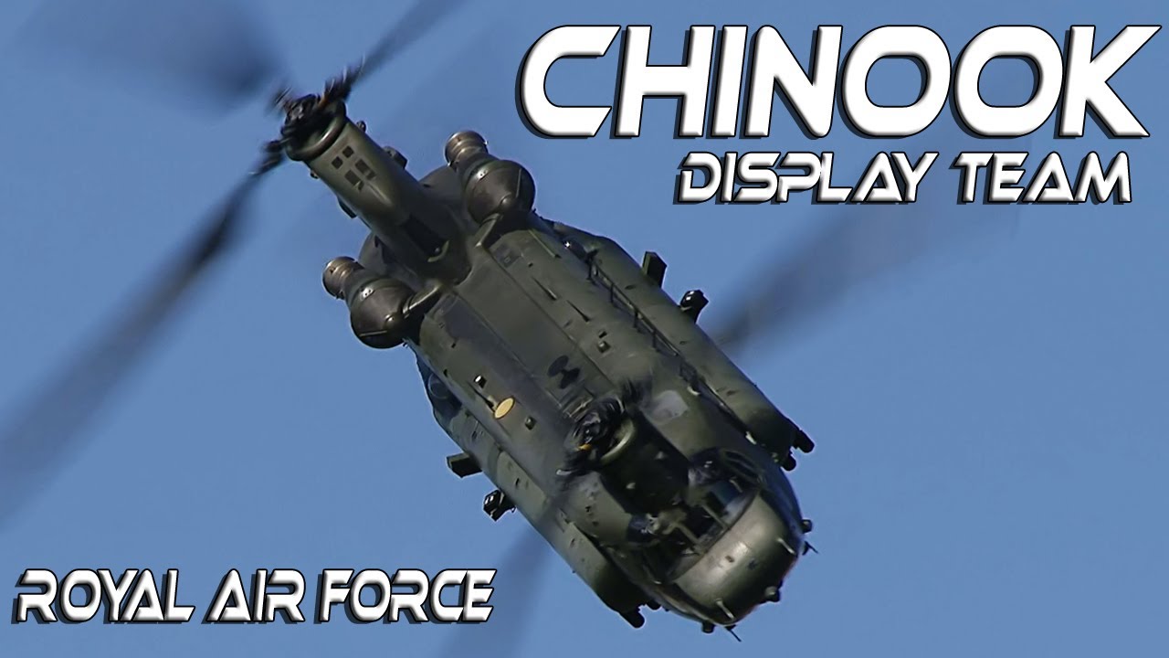 4K UHD Chinook Королевских ВВС, полный экран