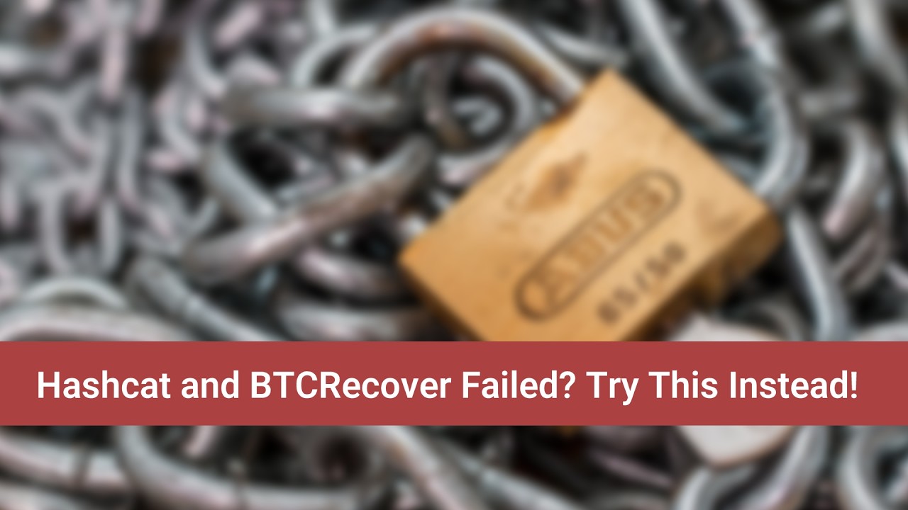 Hashcat и BTCRecover не помогли? Попробуйте этот способ восстановления биткоинов