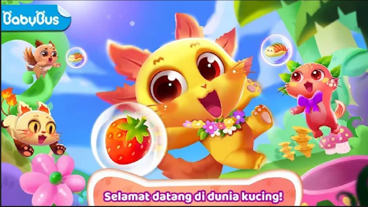 Dunia Kucing #2 | Game Baby Bus #game #babybus #kucing #cat #game #new #kidsvideo #kids