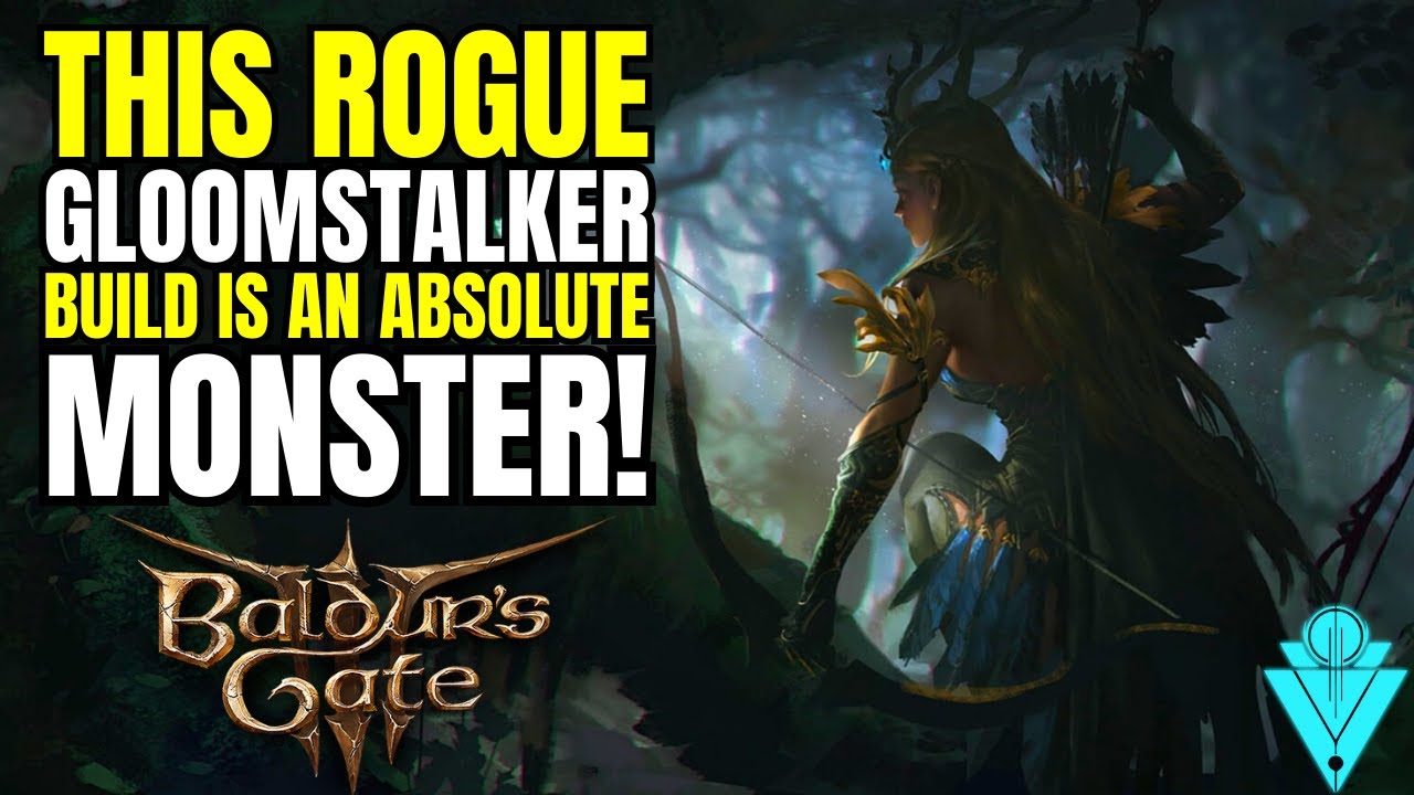 Baldurs Gate 3 Rogue / Gloomstalker S Tier Build! Stealth Is Absurdely Powerful!