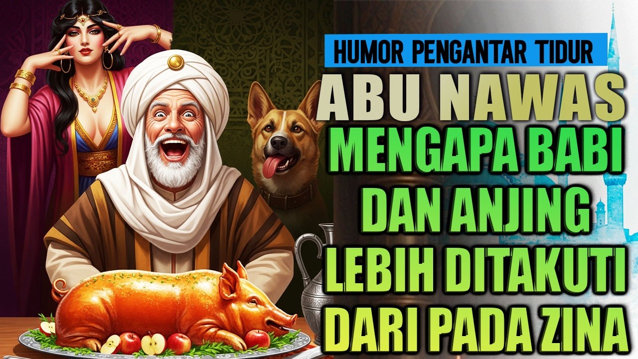 Abu Nawas Dengan Pertanyaan Besar, Mengapa Orang Takut Dengan Najis Anjing Dan Haramnya Babi, Zina?