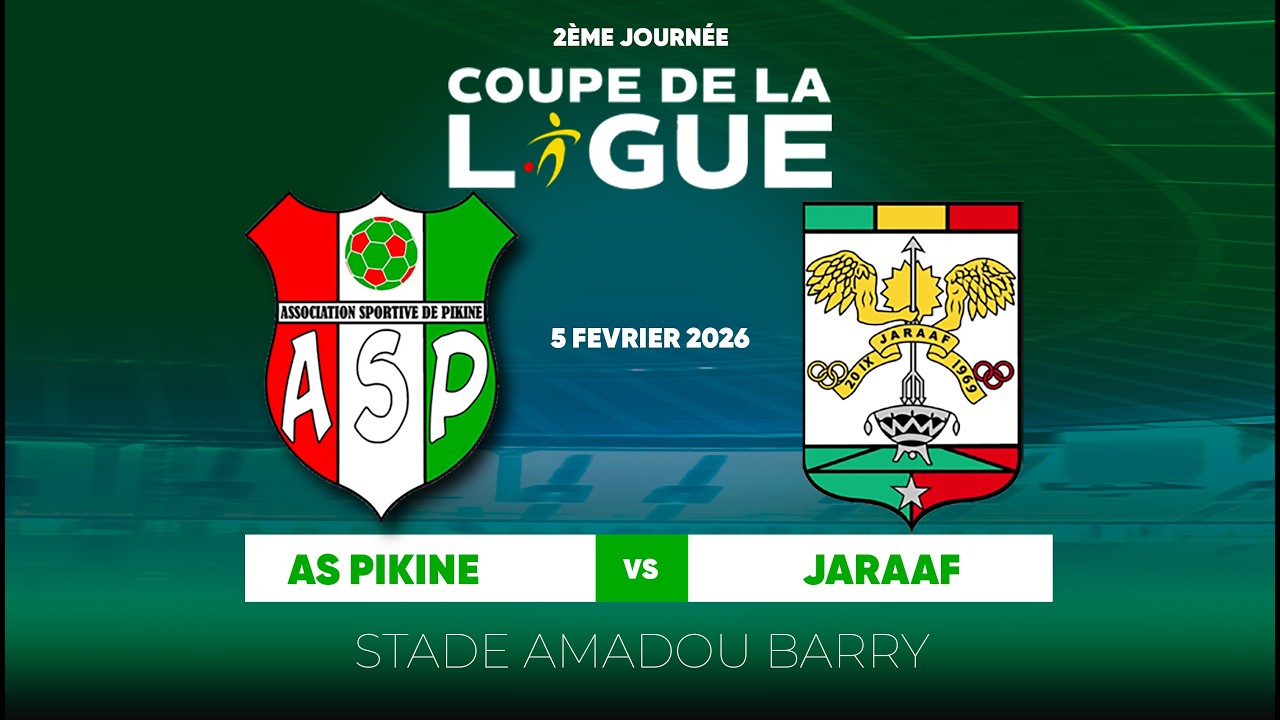 🛑 Direct- AS Pikine vs Jaraaf / 2ème Journée Coupe de la Ligue