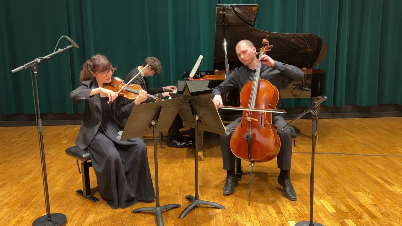 DVORAK Piano trio n°4 op. 90, B.166, « Dumky », IV. Andante moderato - Allegretto scherzando