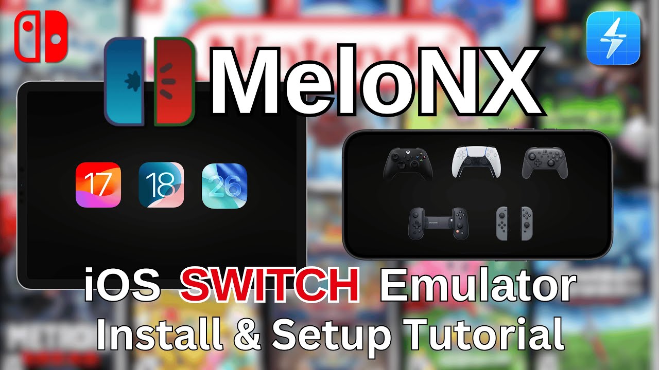 (UPDATED) MeloNX Install & Setup Guide - iOS Switch Emulator (Free Method)