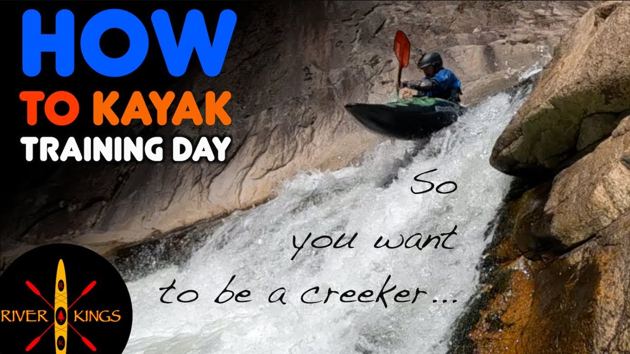 Обучение гребле на байдарках &mdash; Creeking 101
