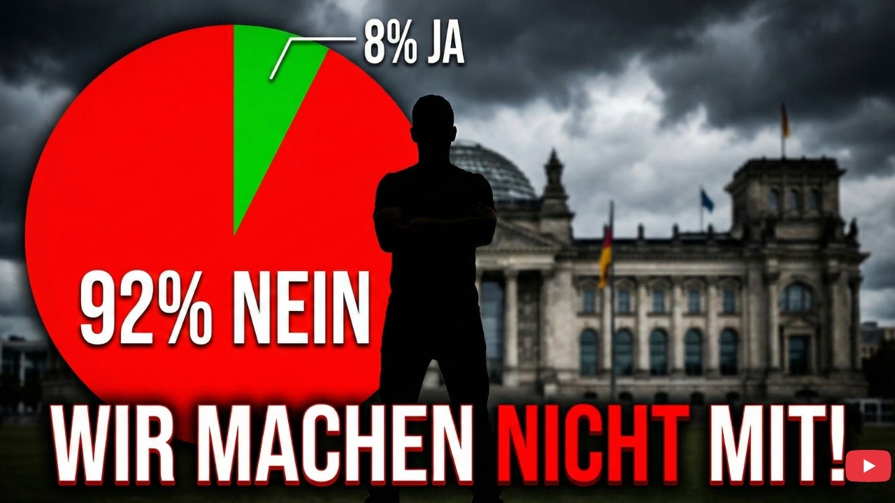 Umfrage Schock! 🛑 92% sagen NEIN zum E Auto! Politik ignoriert uns #EDriveNachrichten