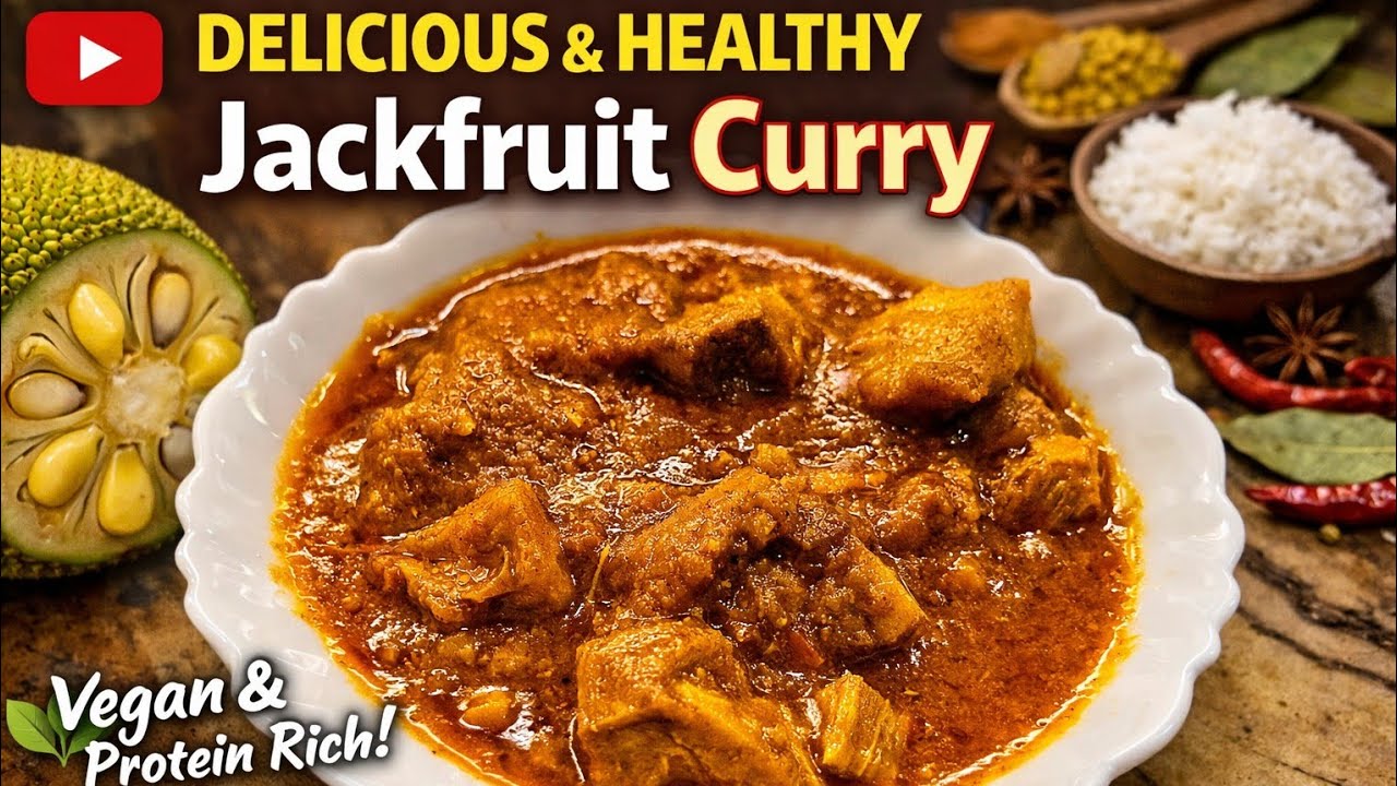 Ye Kathal Ki Sabzi Aapko Non-Veg Bhula Degi 🤯 | Easy Home Recipe  #Kathal #indianfood #desifood
