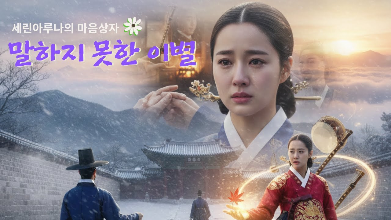 말하지 못한 이별#사극OST #이별OST #한국사극#말하지못한이별 #아름다웠던마침표 #HistoricalDrama#잔잔한이별 #엔딩OST