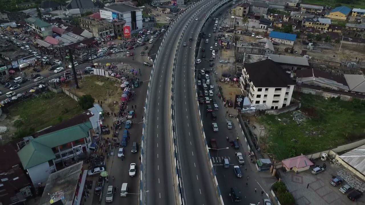 Stunning Aerial view of Rumuola, Port Harcourt | A Busy Urban Hub in Rivers State, Nigeria