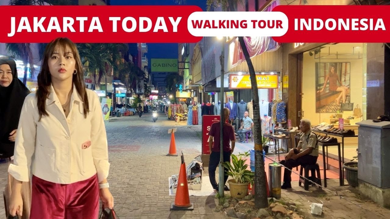 JAKARTA TODAY 🇮🇩 4k night walking in Indonesia