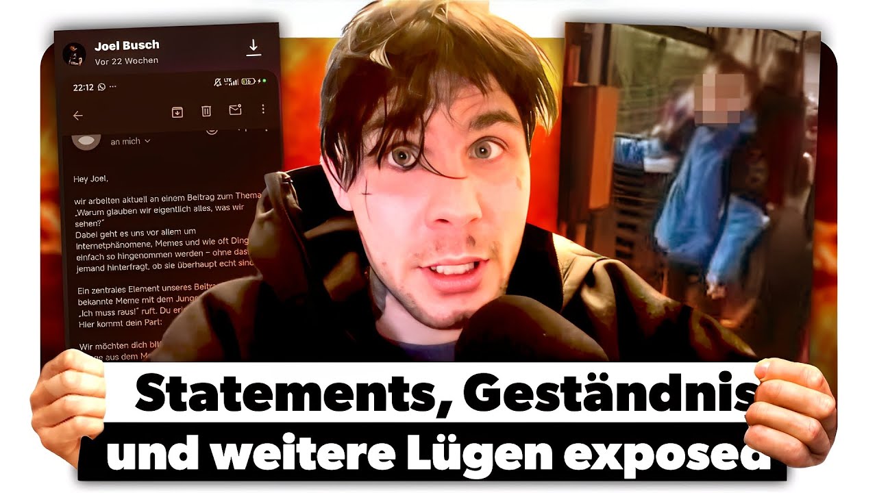 Der Fake „Ich muss raus“ Junge gesteht Lügen & bringt peinliche Statements