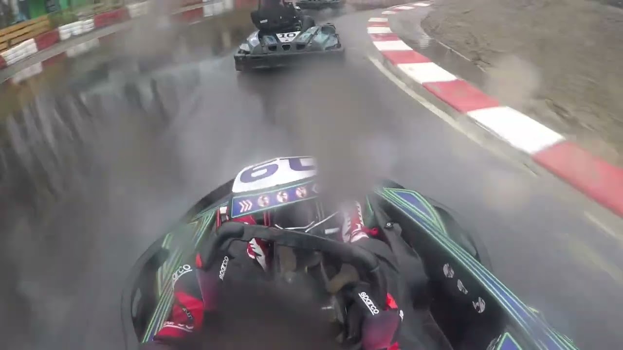 Karten in de stromende regen! Kartcentrum Zwolle (00.49.980)