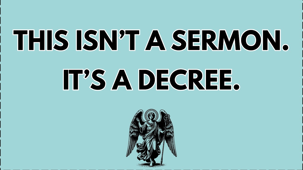 ONLY 10 SECONDS—SAINT MICHAEL SAYS: WHY YOUR LIFE IS CHAOS (IT’S NOT BAD LUCK)