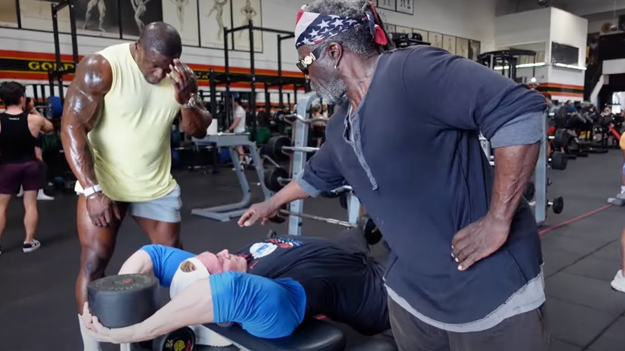 Mike O'Hearn Back Workout | Old School Pullovers with Robby Robinson