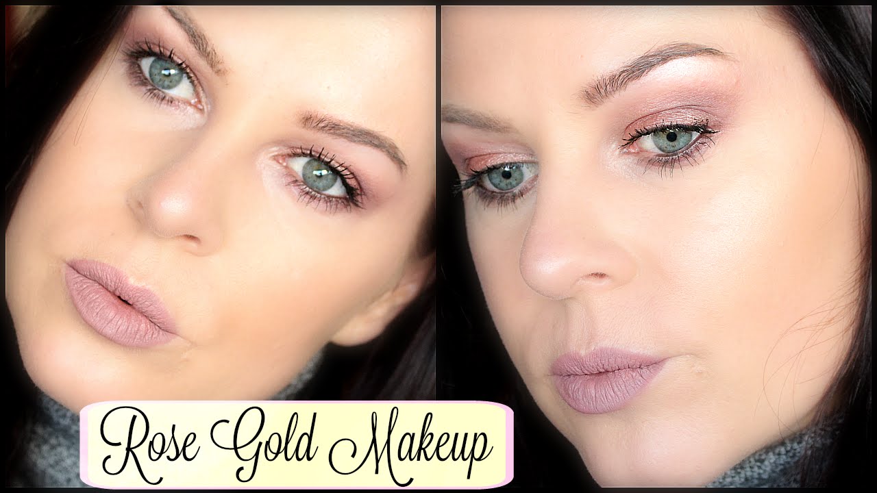 Rose Gold Makeup Tutorial // Covergirl Roses Palette