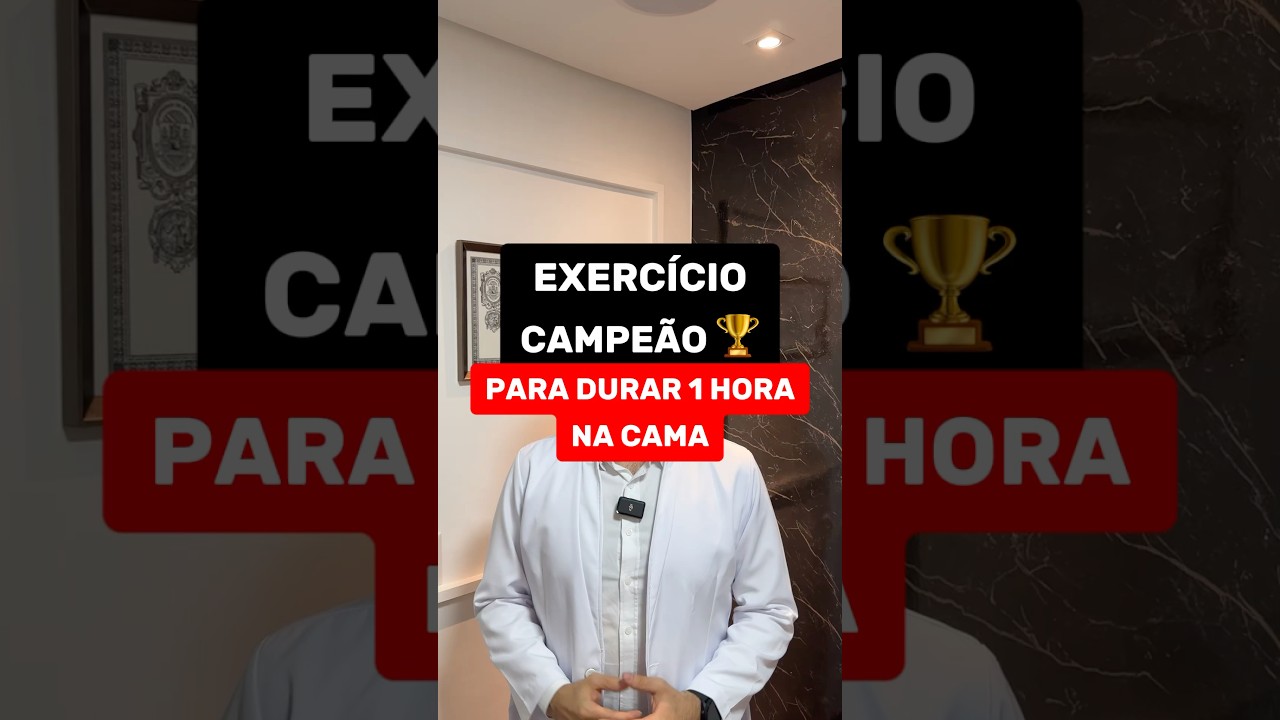 Exerc&iacute;cio campe&atilde;o para durar 1 hora na cama 💪🏼 Se inscreva no canal e assista o &uacute;ltimo v&iacute;deo