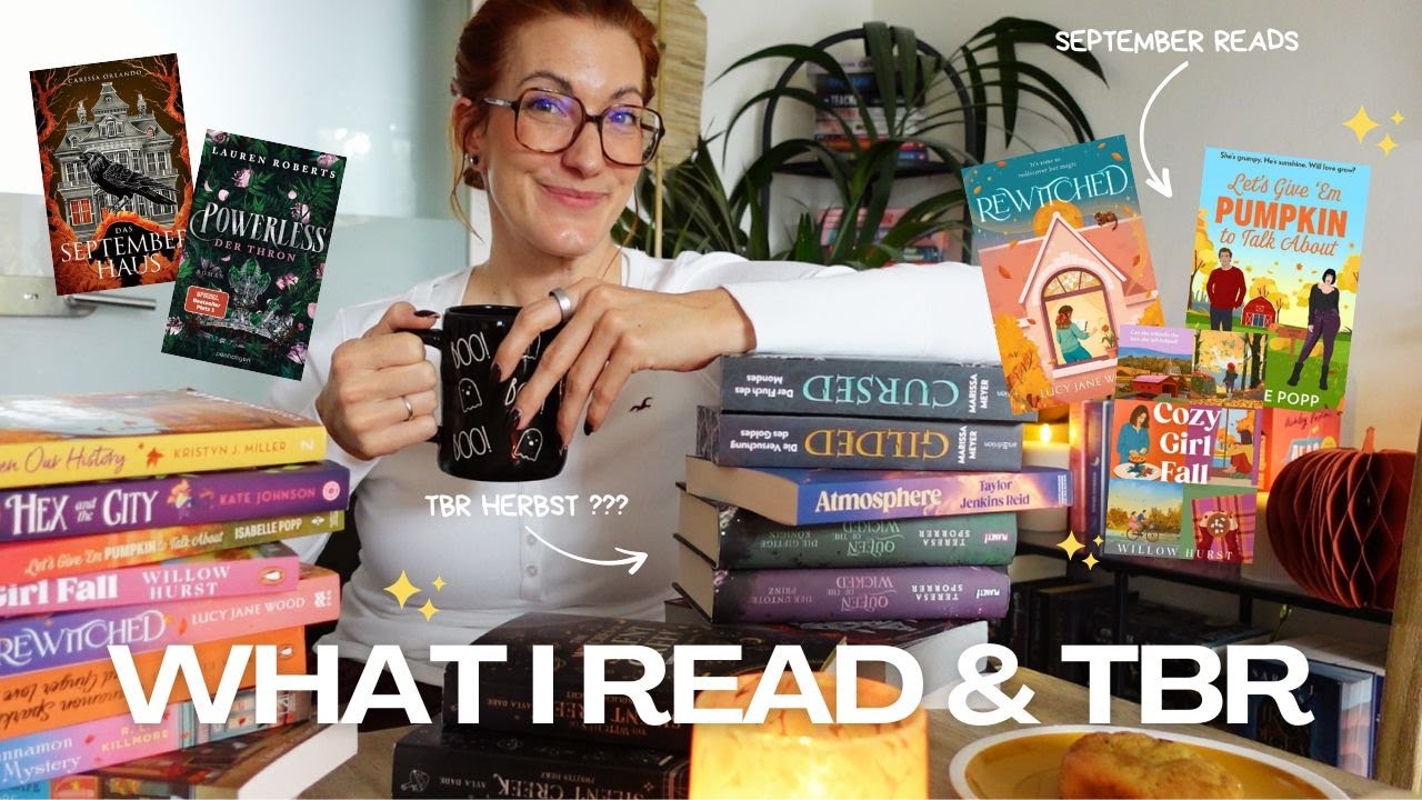 ✨ Herbst TBR & What I Read in September | Romance & Fantasy Reads 🍁📚