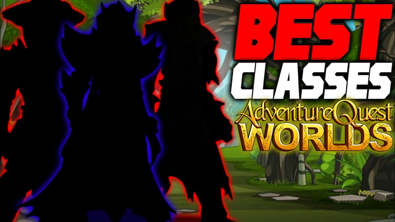 AQW TOP 5 BEST CLASSES for BOSS SOLO and HOW TO GET THEM