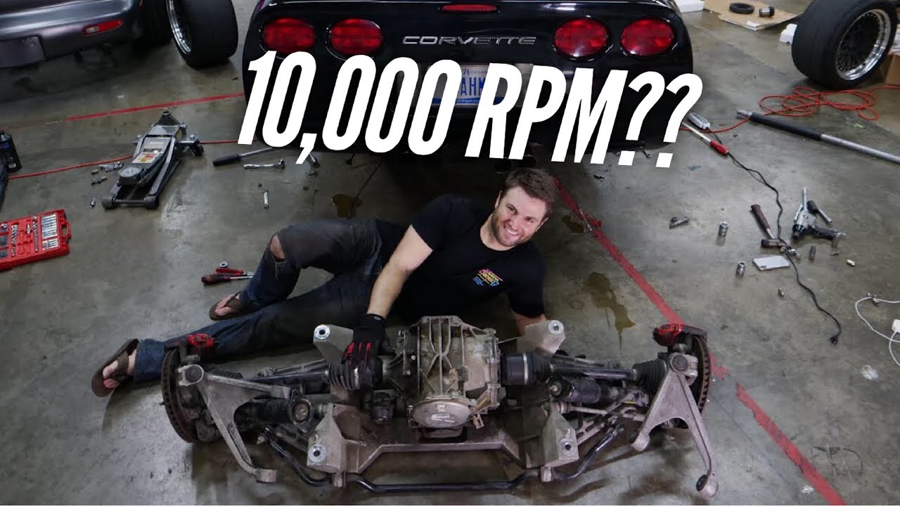 Fixing the Rotary Corvette to SCREAM in High RPMs. We Max Out the Rear Diff