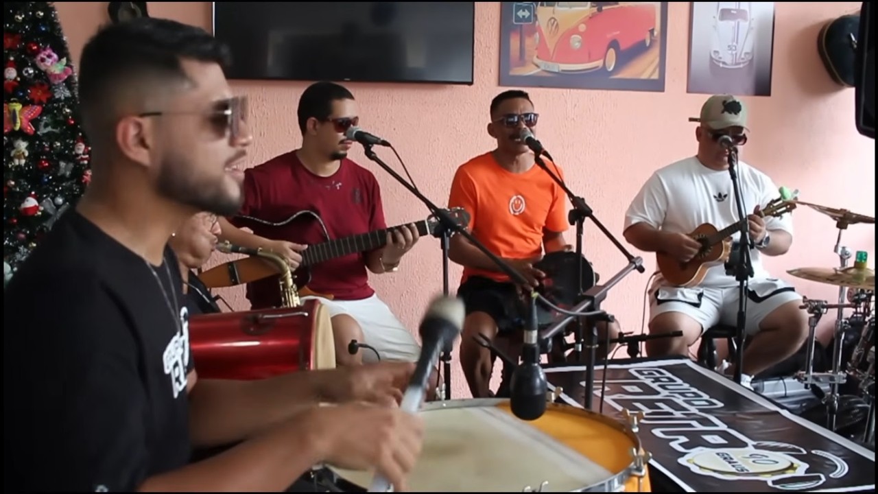 Gravação da Resenha do Grupo Retrô