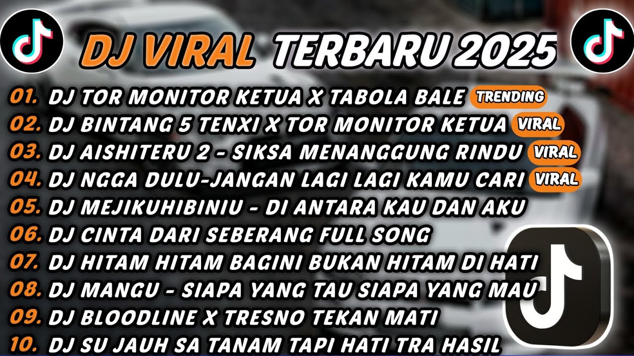 DJ TIKTOK TERBARU 2025 - DJ TOR MONITOR KETUA X TABOLA BALE🎵DJ BINTANG 5 TENXI X TOR MONITOR KETUA🎵