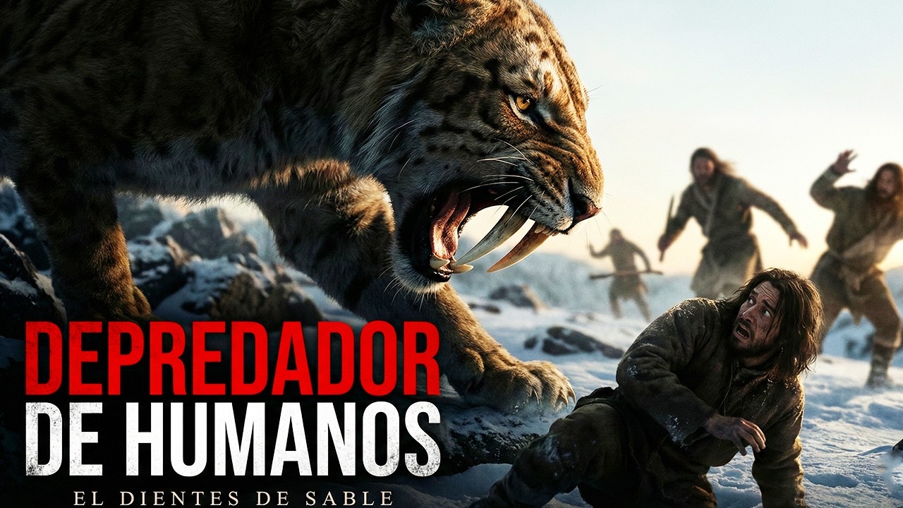 El Depredador Más Temido Por Los Humanos En La Edad De Hielo | El Dientes De Sable