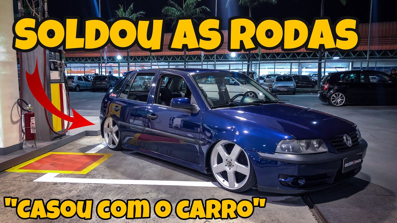 Soldou as rodas 😂🔥/ Gol G3 rebaixado / suspensão Rosca slim /