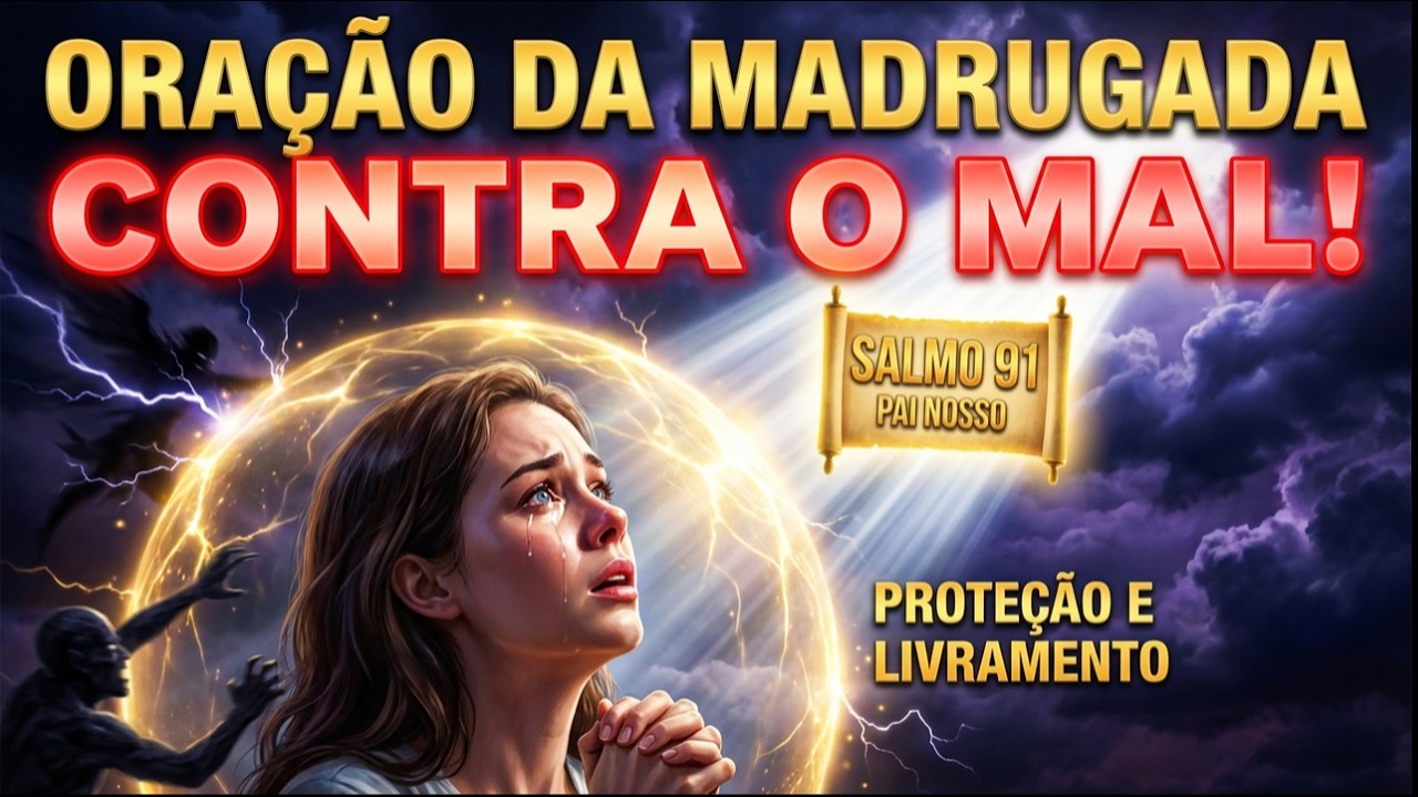 ORAÇÃO DA MADRUGADA | SALMO 91ao Vivo