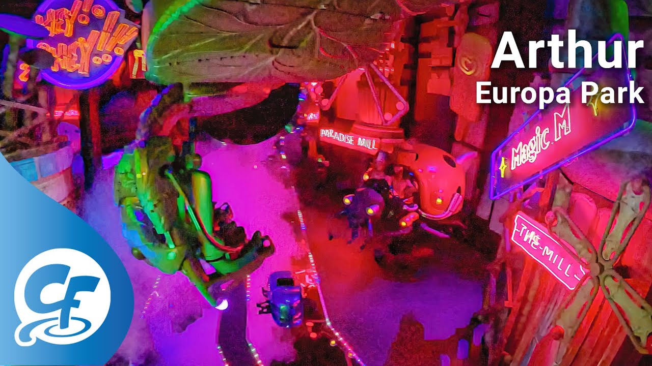 Arthur on-ride 5K POV Europa Park