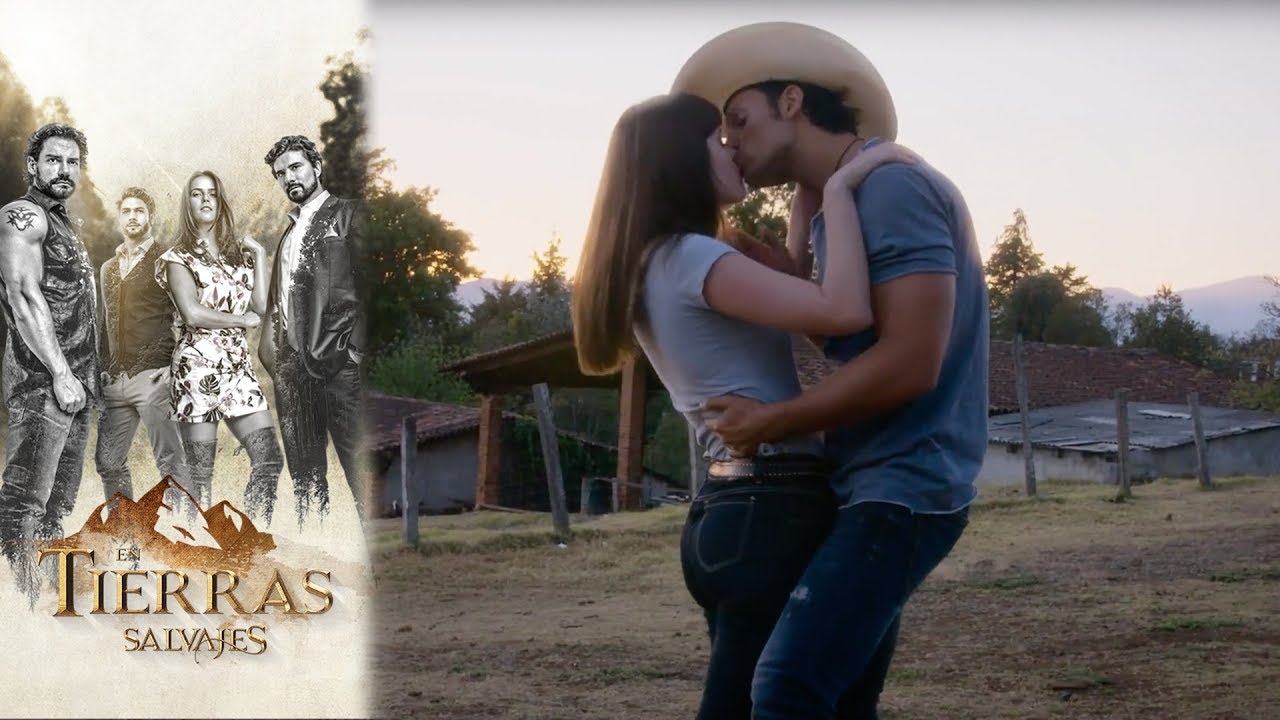 Uriel le declara su amor a Alejandra | En tierras salvajes  - Televisa