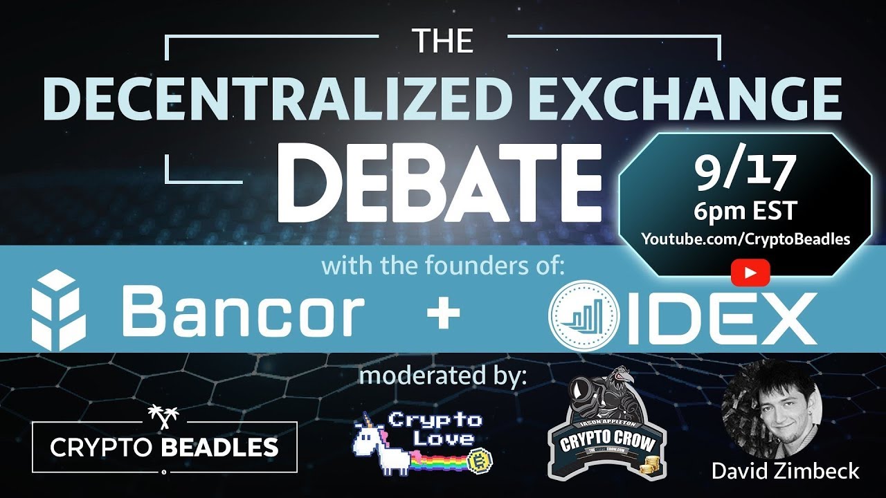 DEX Debate - Will Decentralized Exchanges Cause Largest Economic Boom in History???